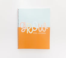 Load image into Gallery viewer, GROW: Goal Journal; this set includes two physical copies