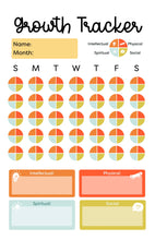 Load image into Gallery viewer, GROW: Goal Journal Growth Trackers- free digital download
