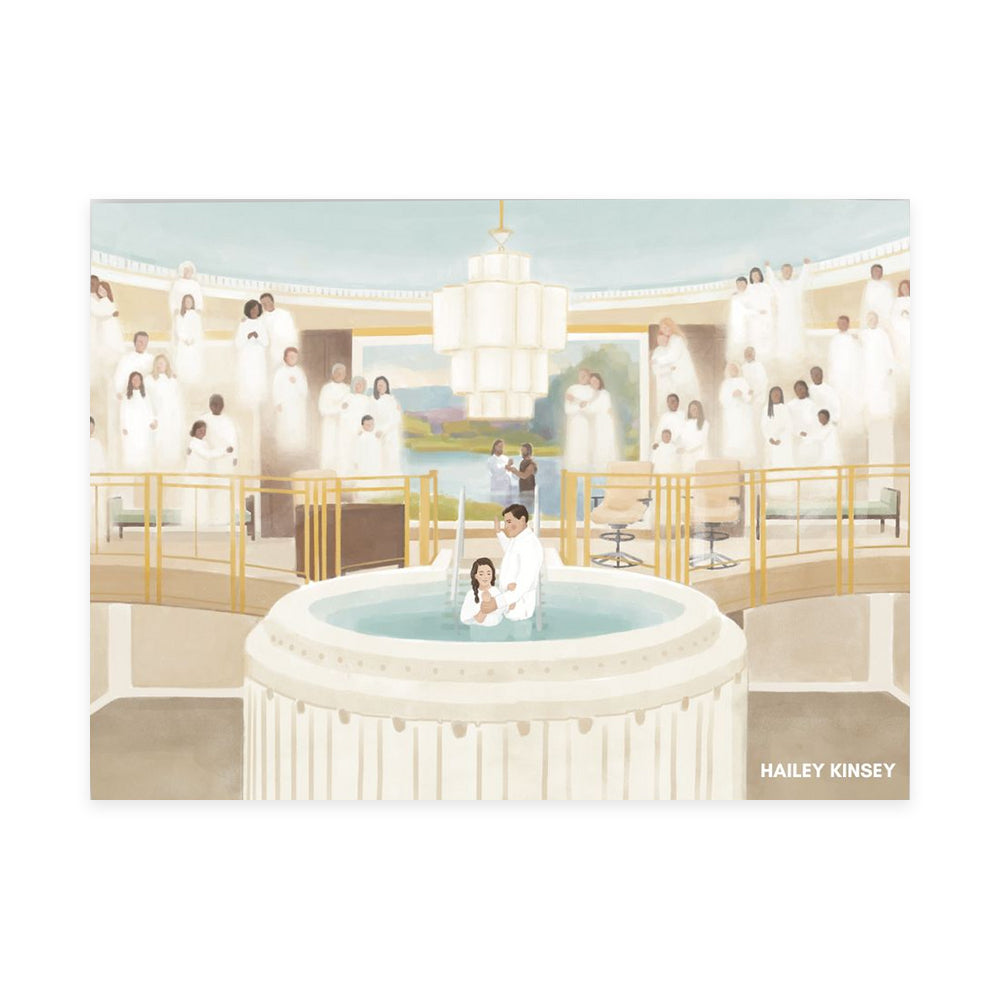 Temple: "Gathered" Print