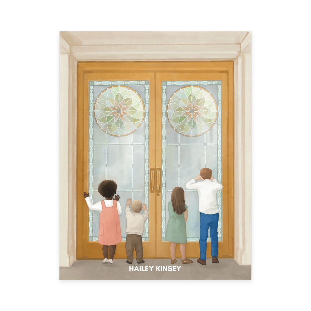 Temple: "Seek Him There" Print