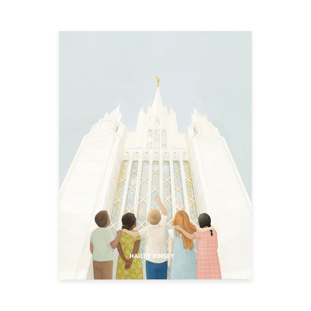 Temple: "His Holy Temple" Print